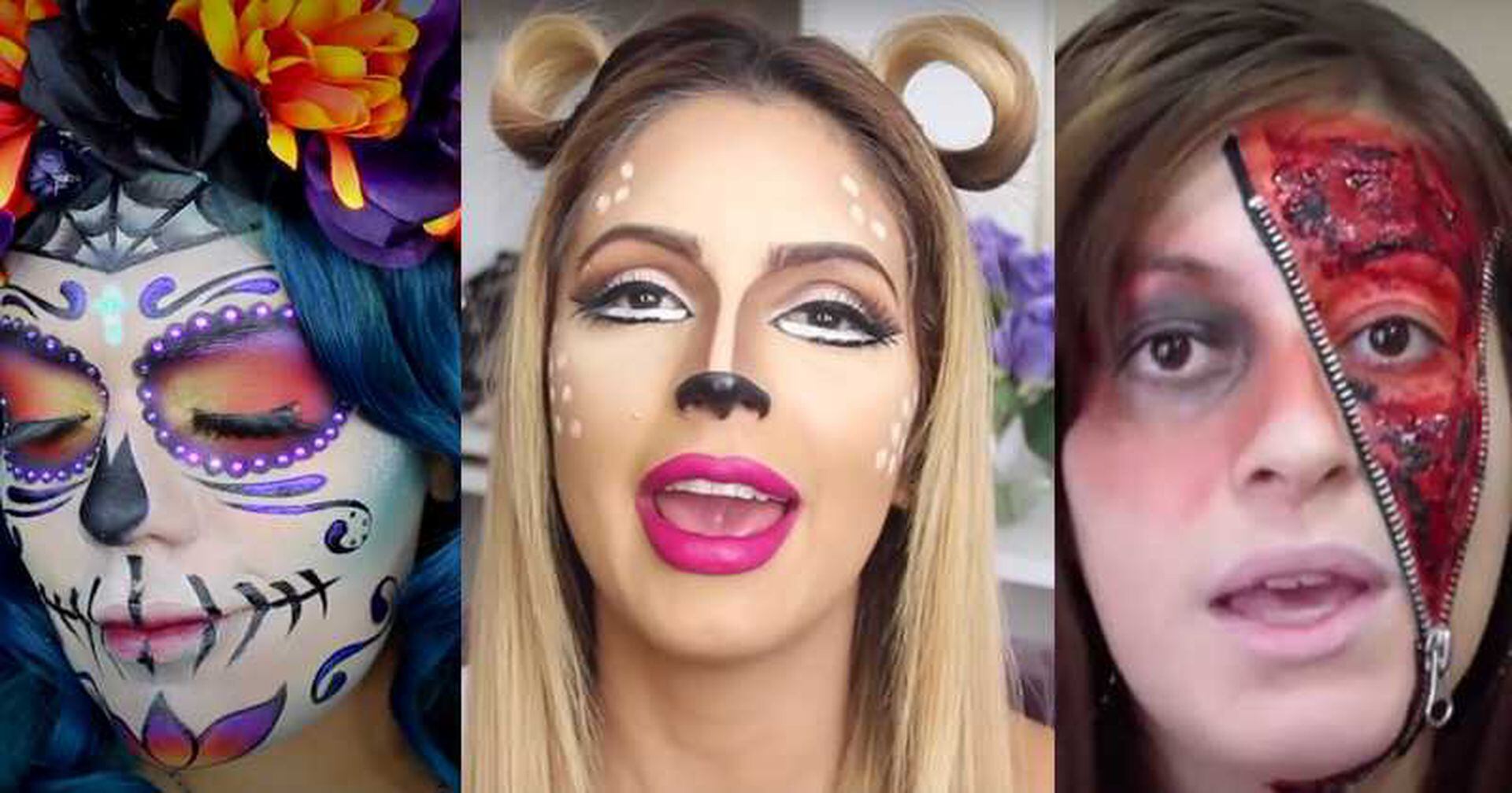 Cinco ideas de maquillaje de Halloween súper fáciles para esa fiesta de  última hora