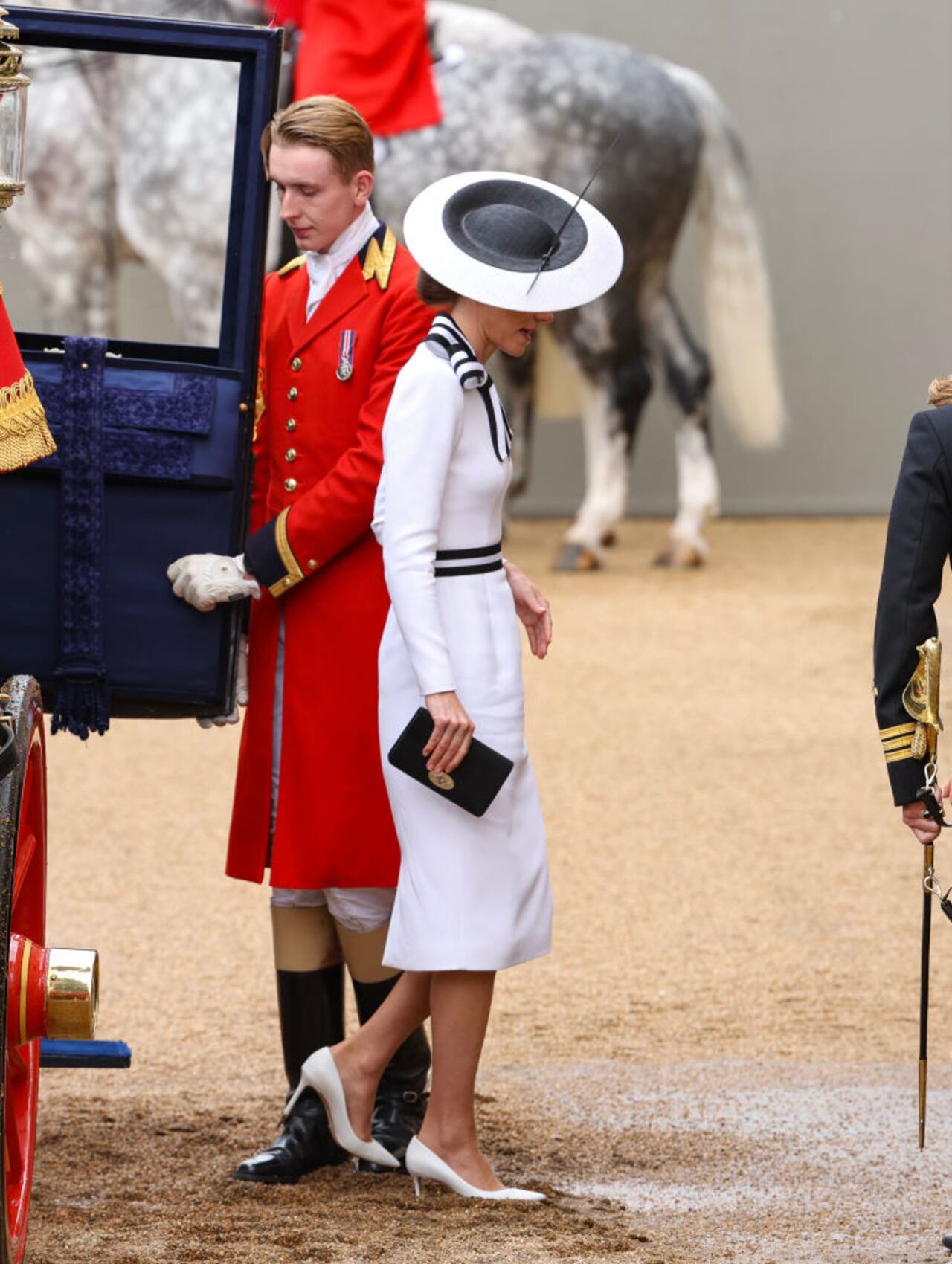 Kate Middleton reapareció en público y llamó la atención por su cambio físico (Photo by Mike Marsland/WireImage)